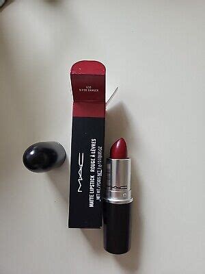 Mac Matte Lipstick Rouge A Levres G Neu Nr D For Danger Ebay