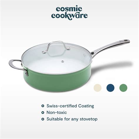 Cosmic Cookware Non Stick Xeradur 2 Ceramic Coated Cosmo Pan 28cm