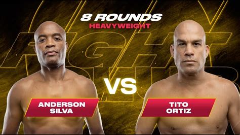 Anderson Silva Vs Tito Ortiz Highlights Youtube