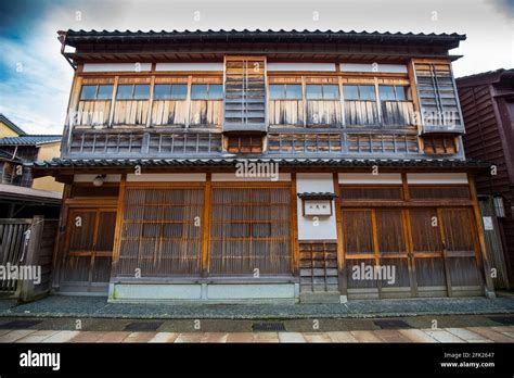 Beautifully Preserved Traditional Houses And Buildings Edo District Of