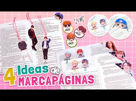 Ideas Para Hacer Separadores De Libros Bookmark Tutorial Diy Kpop