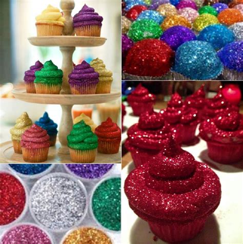 Diy Edible Glitter Frosting Cupcakes Diy Edible Edible Glitter Cupcake Videos