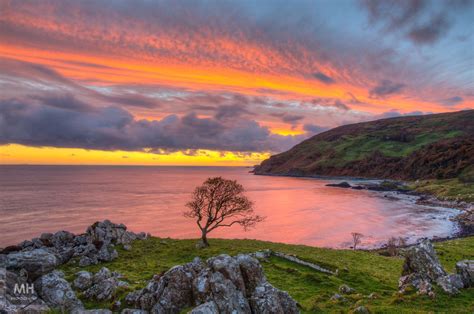 Sunrise at Murlough Bay | Bay county, Sunrise, Sunrise sunset