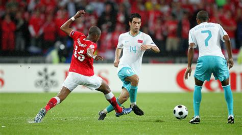 Euro 2008 de oynanan unutulmaz Türkiye İsviçre maçının yıldızları