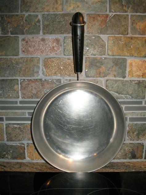 Revere Ware 8 Skillet Vintage Copper Bottom Frying Pan Pre 1968 Double Circle Ebay