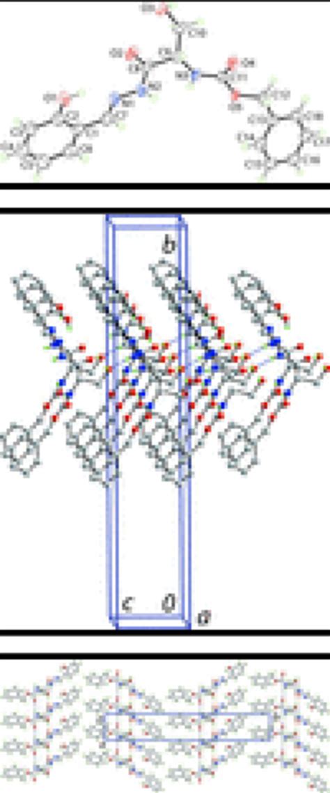 A View Of The Supramolecular Array In The Ac Plane In I With The