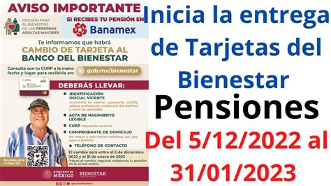 Inicia La Entrega De Tarjetas Del Bienestar Para Actuales Derechohabientes De Pensiones De