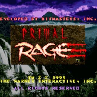 Primal Rage Characters - Giant Bomb