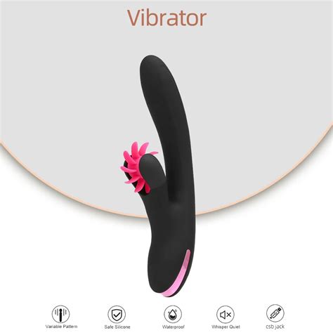 Black Telescopic Realistic Dildo Retractable Sex Toy Thrusting Rabbit