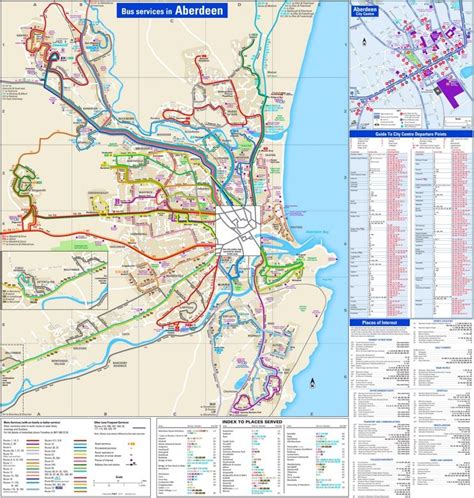 Aberdeen transport map Transport Map, Aberdeen, City Maps ...