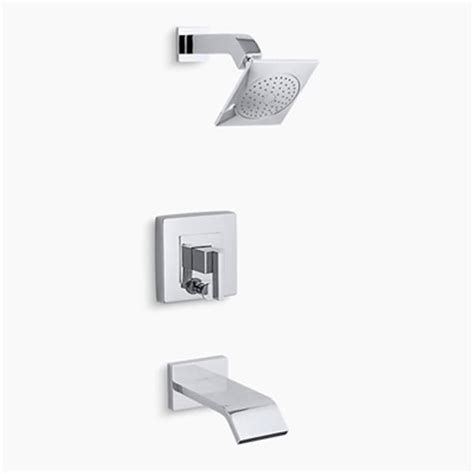 Kohler Loure Vibrant Polished Chrome Rite Temp Bath And Shower Valve