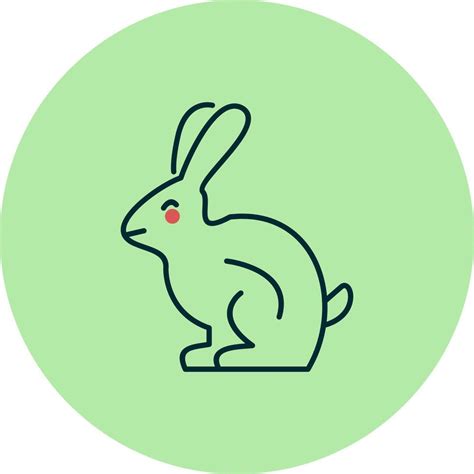 Rabbit Vector Icon 20887893 Vector Art At Vecteezy