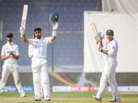 Pak Vs Nz 1st Test Babar Azams Century Gives Hosts Upper Hand After