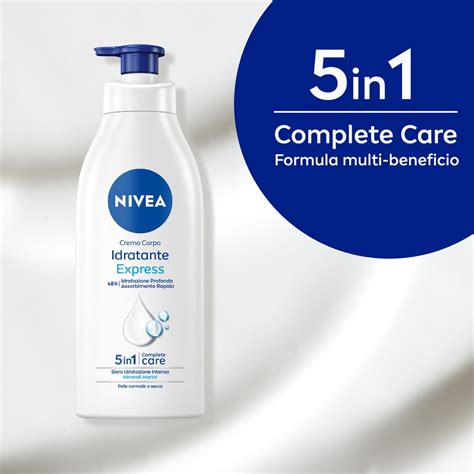 X Nivea Crema Corpo Idratante Express H Pelle Secca O Normale Siero