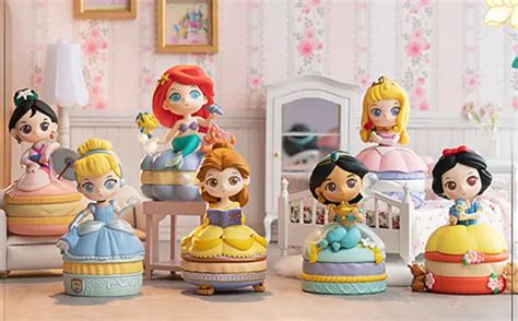 Miniso Disney Princess Macaron Jewelry Box Series Confirmed Blind Box