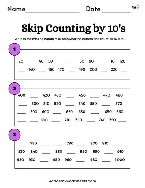 Numbers And Counting Archives Academy Worksheets