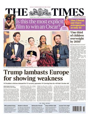 The Japan Times Todays Front Page 04032025