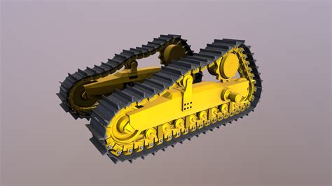 Rig Test 2 Bulldozer Undercarriage 3d Model By Vis All 3d Vis All