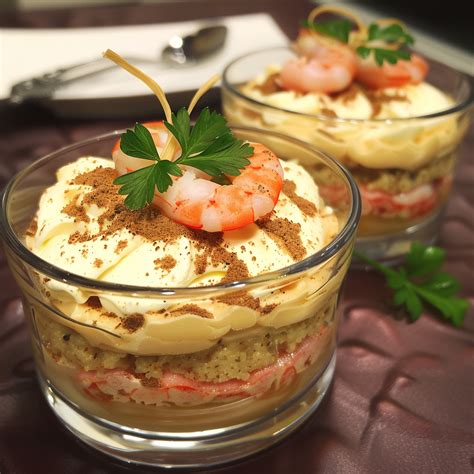 Tiramisu Aux Crevettes Roses Tomber Par Terre Recettes Faciles