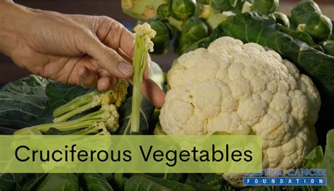 Gastric Cancer Foundation Superfoods Cruciferous Vegetables Gastric