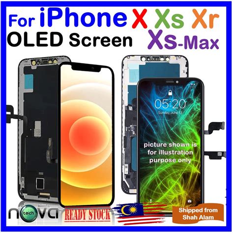 TrueTone NGS Full Set GX ZY OLED LCD Touch Screen Fit For IPhone X