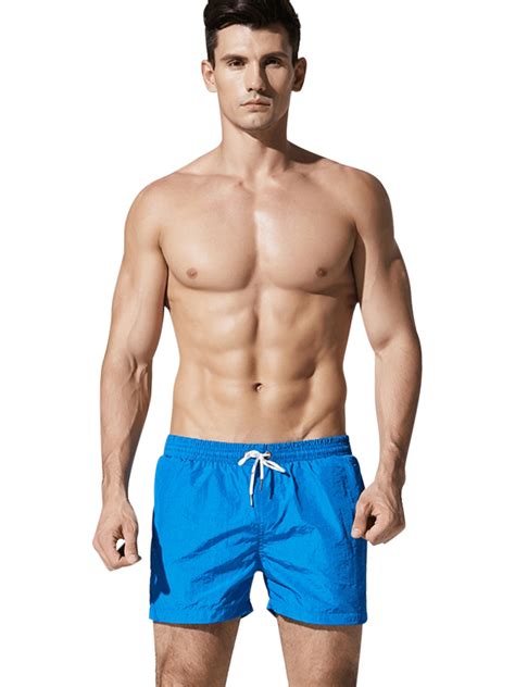 Men S Solid Color Superdry Swimming Shorts Just Unique Mens Leisure