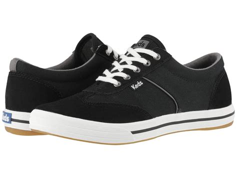 Keds Courty Suede In Black Lyst