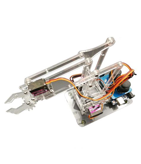 Mearm Diy Dof Arduino Robot Arm Axis Rotating Kit With Bluetooth