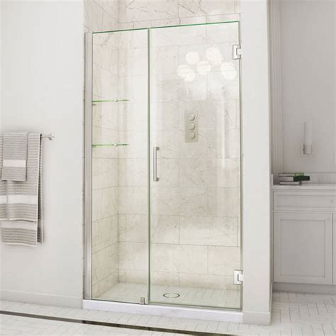 Dreamline Unidoor Ls 45 W X 72 H Hinged Frameless Shower Door With