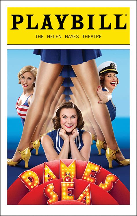 Dames At Sea Broadway Helen Hayes Theatre Playbill