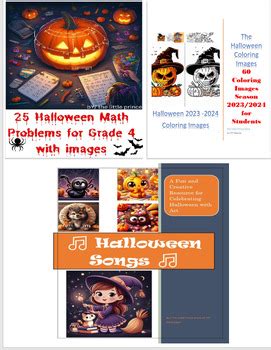 4th Grade Halloween Math Worksheets Halloween Costumes And Songs Bundle