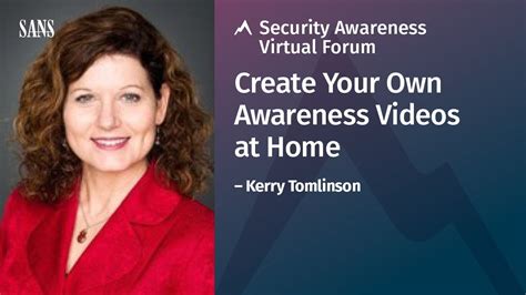 Create Your Own Awareness Videos At Home Kerry Tomlinson Youtube