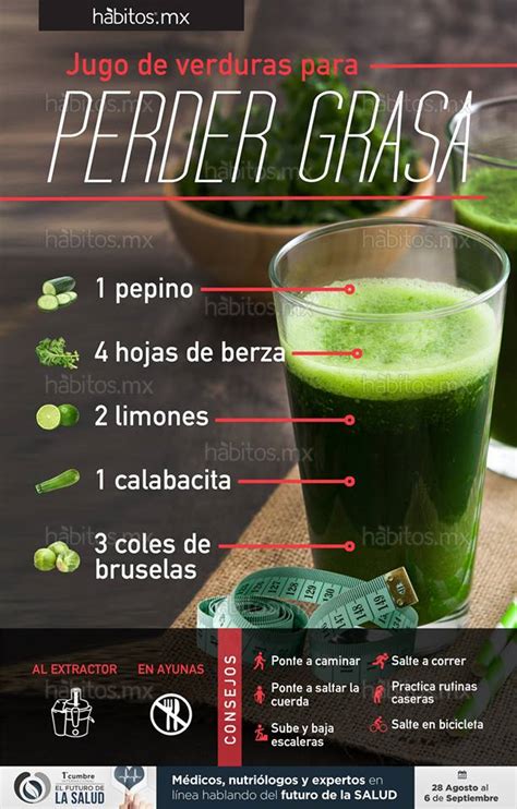 Jugo De Verduras Para Abdomen Plano Hábitos Health Coaching