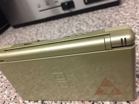 Nintendo Ds Lite Legend Of Zelda Triforce Edition Gold Handheld System