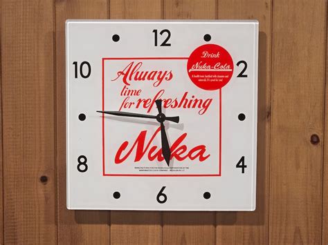 Fallout Sierra Petrovita S Nuka Cola Clock Fallout Inspired Etsy