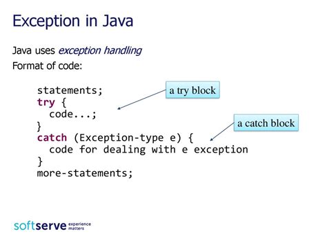 Exception Java Core Online Presentation