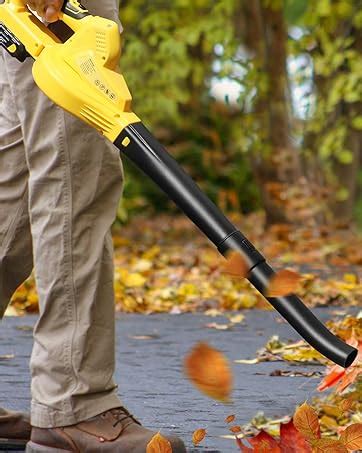 Amazon Somorei Pack Battery V Cordless Leaf Blower