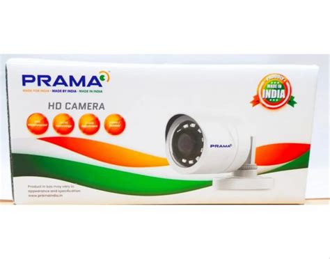 Prama PT HTD110E IP 2MP HD Bullet Camera Camera Range 20 M At Rs 1300