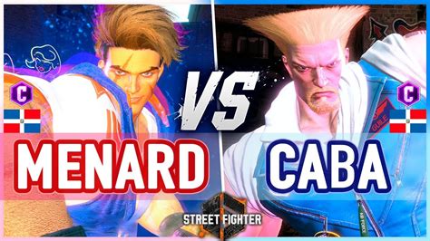 Sf6 🔥 Menard Luke Vs Caba Guile 🔥 Street Fighter 6 Youtube