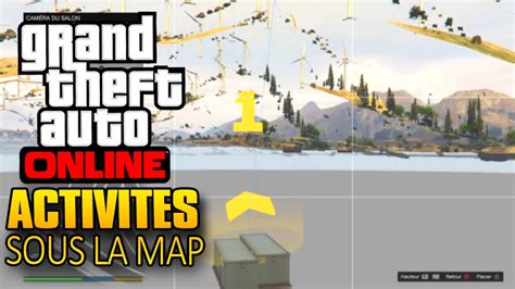 Comment Cr Er Des Activit S Sous La Map Gta Online Youtube