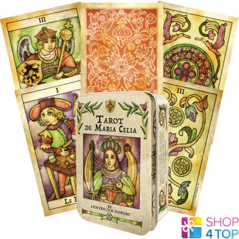 Tarot De Maria Celia Cards Deck Tin By Lynyrd Jym Narciso Us Games