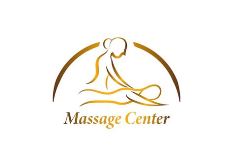 Logotipo Para Ilustra O Vetorial De Spa De Centro De Massagem Vetor