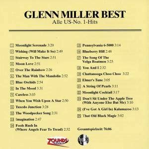 Glenn Miller Best Moonlight Serenade Cd Compilation