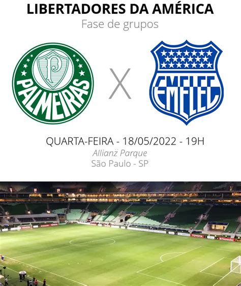 Palmeiras x Emelec veja onde assistir escalações desfalques e