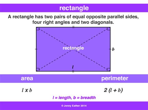 rectangle ~ A Maths Dictionary for Kids Quick Reference by Jenny Eather