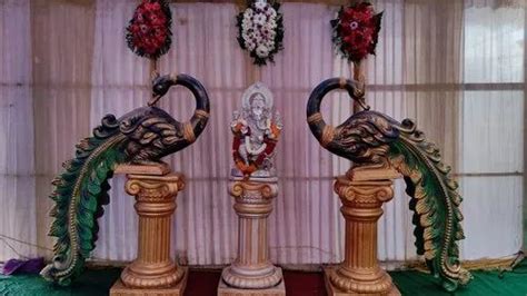 Wedding Decorations Fibre Pillars At Rs In