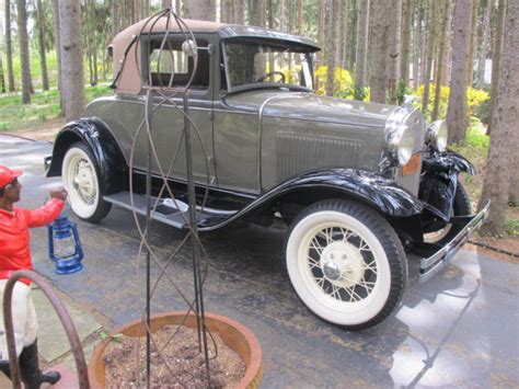 Ford Model A Two Seat Sport Coupe With Rumble Seat Original