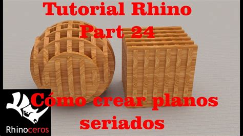 Tutoriales Rhino Cómo crear planos seriados 2020 part24 YouTube