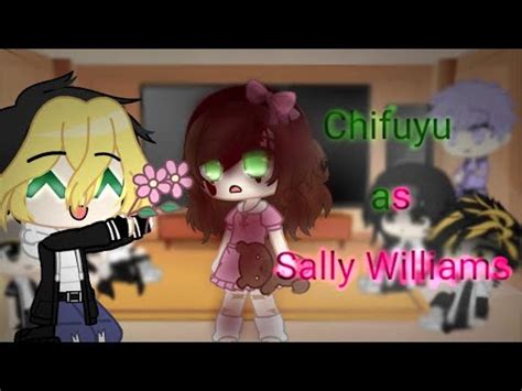 Tokyo Revengers Reagindo A Chifuyu As Sally Williams Youtube