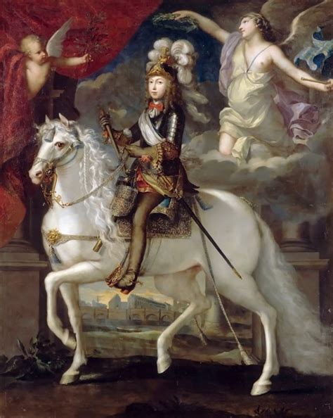 Porträt des Königs Ludwig XIV. (1638–171 - Unbekannter Künstler als ...